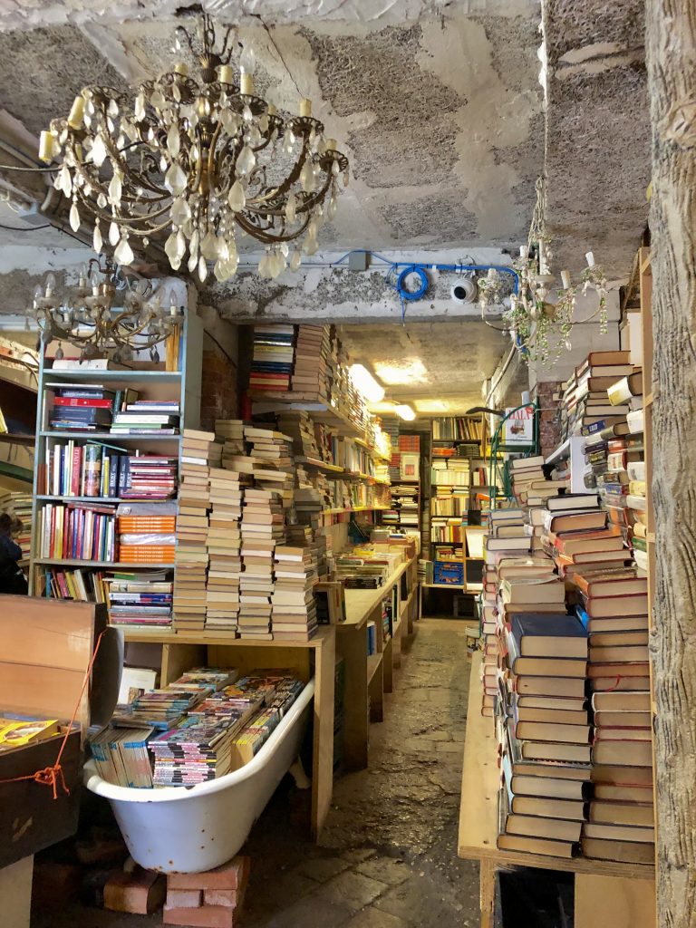 librairie Aqua Alta Venise