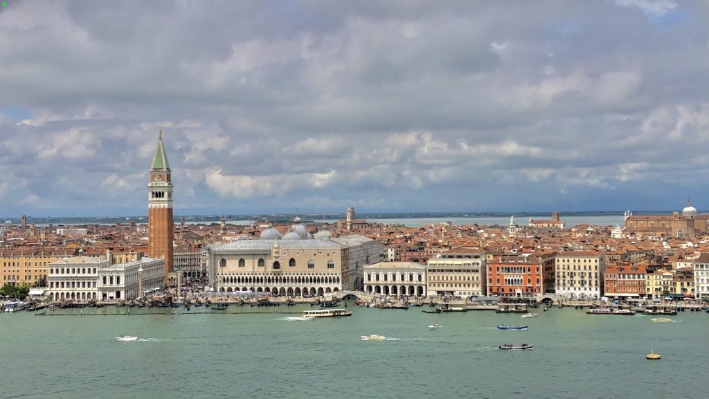 Panoramic view of Venice, Vue panoramique de Venise