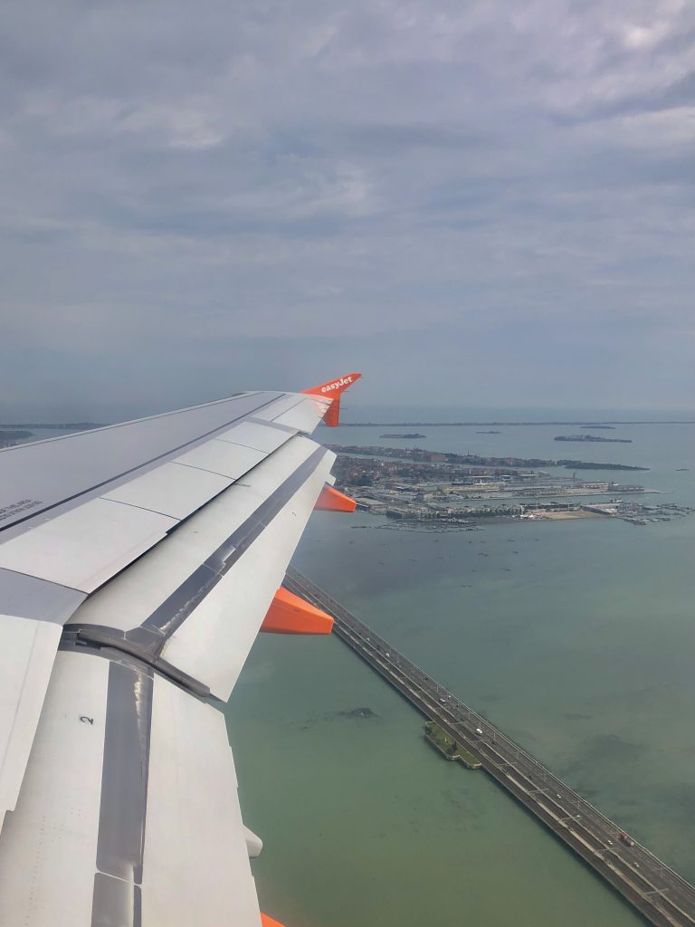 Route de l'eau, Venise Aile d'avion, Venise