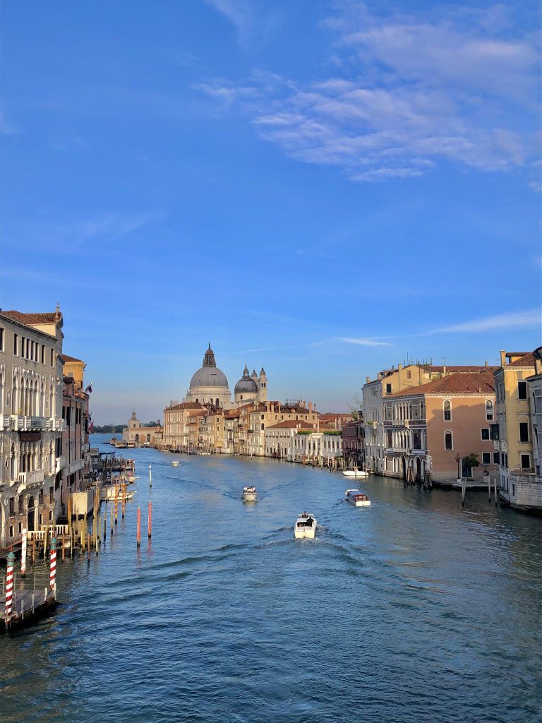 Pont de l'Académie, Venise Pont de l'Académie, Ponte dell'Academia, Academy Bridge, Sunset Venice