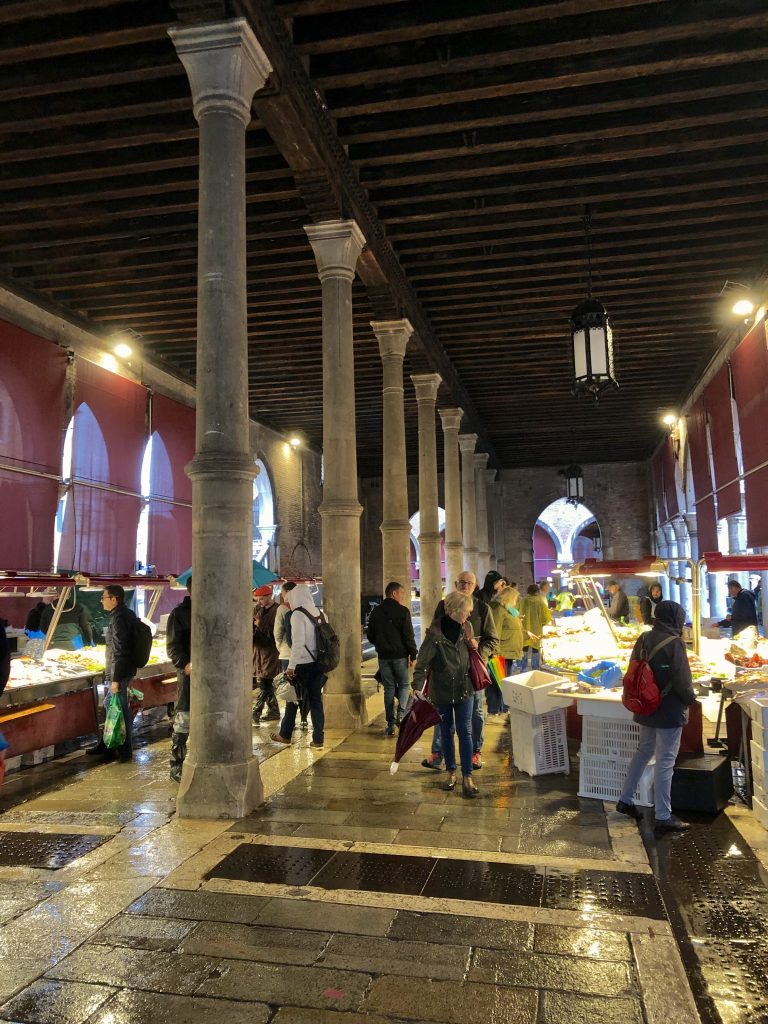 Marché de Venise Fish market Venice, Venise marché