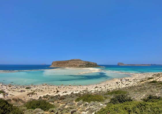 Vue panoramique du Lagon de Balos