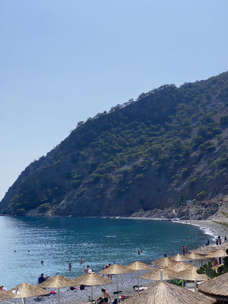 Plage Agia Rouméli, visiter la Crète, Crète, Agia Roumeli beach