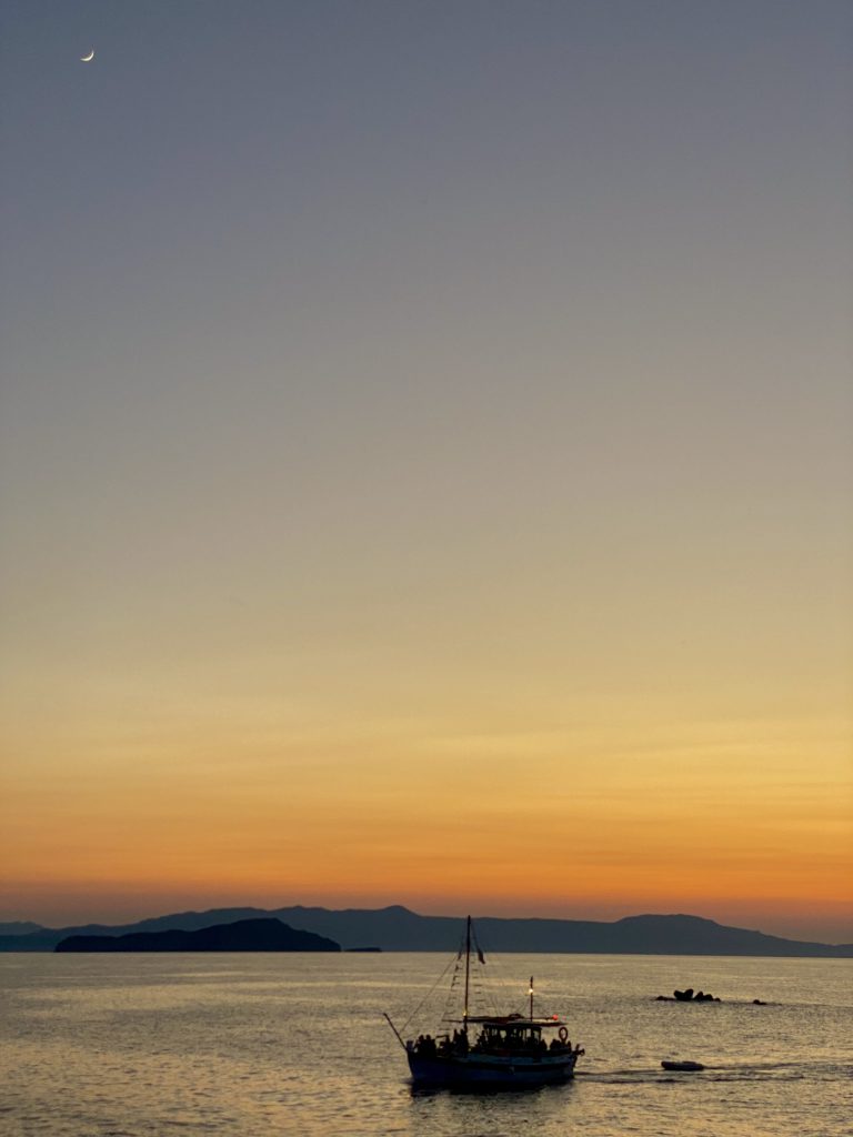 Coucher de soleil sur La Canée, Crète, Greece sunset