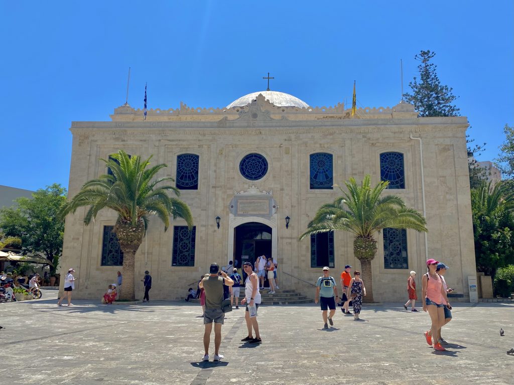L'église d'Agios Titos, Héraklion