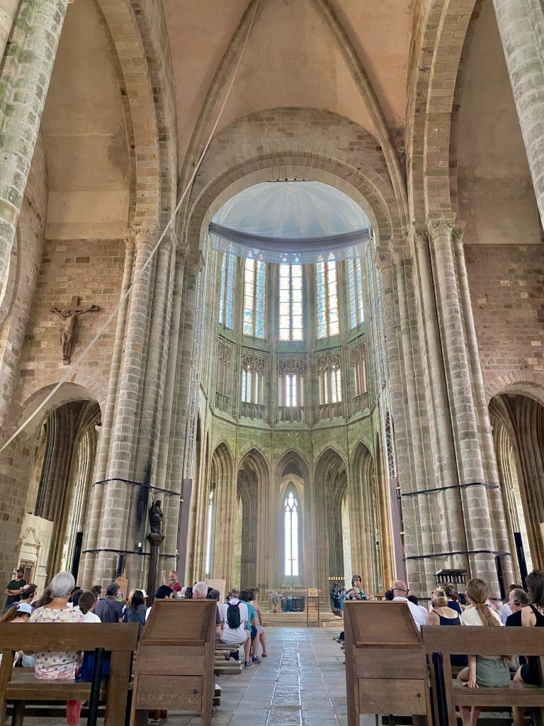 Coeur de l'Abbatiale du Mont-Saint-Michel