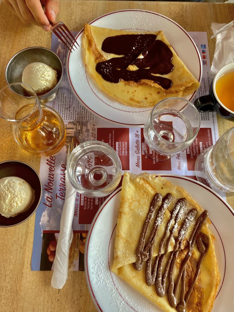 Crêpe au Mont-Saint-Michel